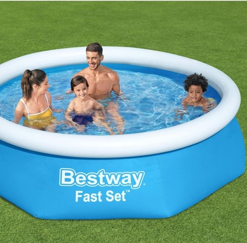Bestway fast set pool - set, above