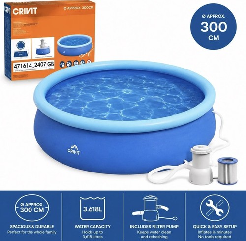 Quick inflatable pool - pool, 3,618