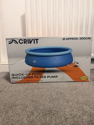 Quick 10ft swimming pool - up,