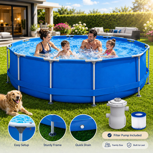 Swimming pool frame 360x76cm - frame,