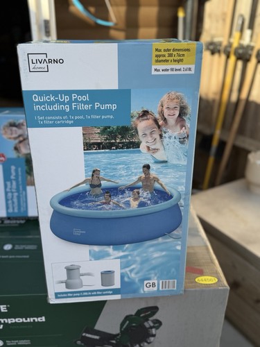 Swimming pool with - with, filler