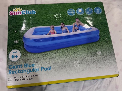 Sunclub giant blue - sunclub, rectangular