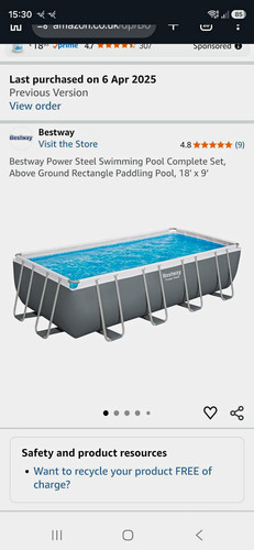 Bestway power steel - 18ft, x