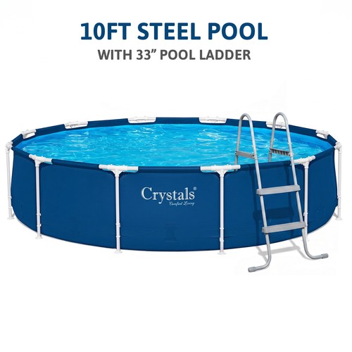 10ft large swimming pool steel - large,