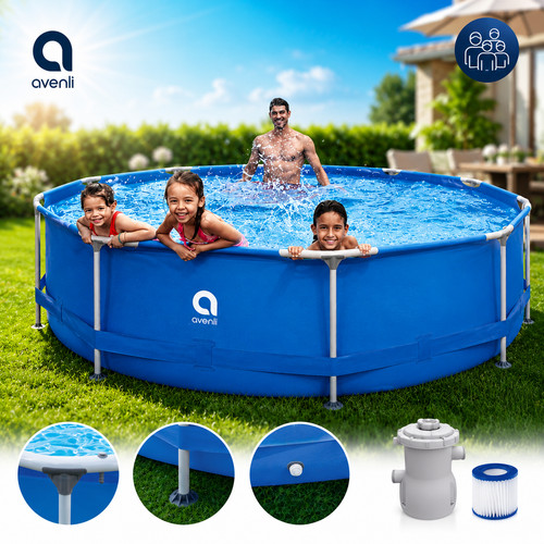 Frame swimming pool 360x76cm - swimming,