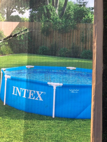 Intex metal framed - metal, pool